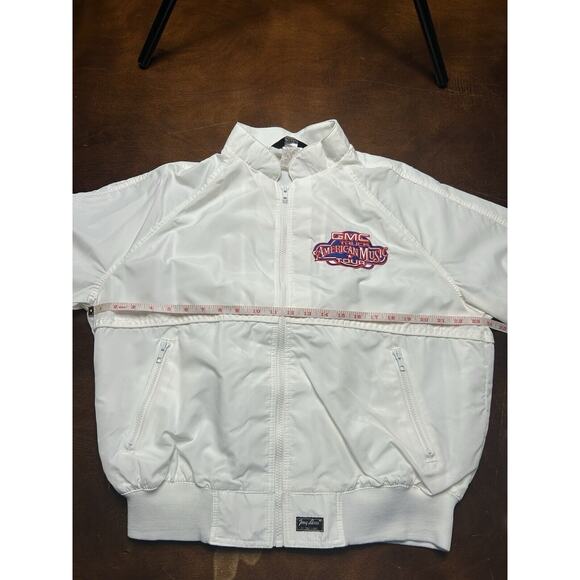 VTG 90s GMC American Music Tour Tony Lama Full Zip Up Windbreaker Jacket - Picture 5 of 12